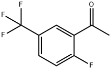 2'-FLUORO-5'-(TRIFLUOROMETHYL)ACETOPHENONE Structure