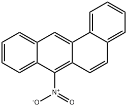 7-ニトロベンゾ(a)アントラセン 化学構造式