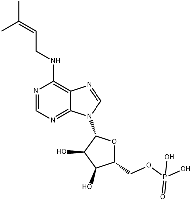 N(6)-(delta(2)-isopentenyl)adenosine 5'-monophosphate Structure