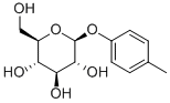 .beta.-D-Glucopyranoside, 4-methylphenyl Structure
