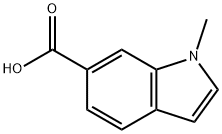 1-METHYL-1H-INDOLE-6-CARBOXYLIC ACID 97 Structure