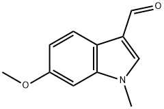 6-METHOXY-1-METHYL-1H-INDOLE-3-CARBALDEHYDE Structure