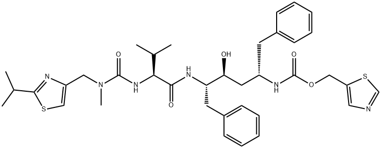 利托那韦EP杂质N, 202816-62-4, 结构式