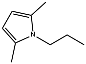 2,5-DIMETHYL-1-PROPYL-1H-PYRROLE 化学構造式