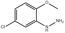 Hydrazine, (5-chloro-2-methoxyphenyl)- (9CI) Struktur