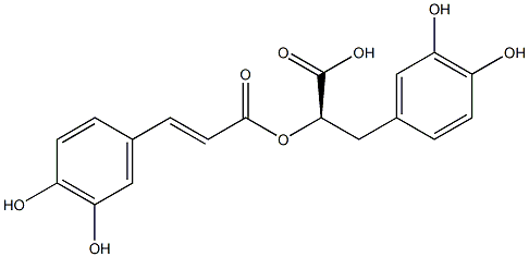 迷迭香酸,20283-92-5,结构式