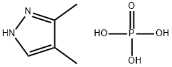 りん酸3,4-ジメチルピラゾール 化学構造式
