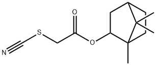 isobornyl thiocyanoacetate 结构式