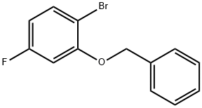 2-苄氧基-1-溴-4-氟苯,202857-88-3,结构式