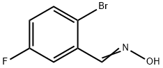 2-ブロモ-5-フルオロベンズアルドキシム 化学構造式