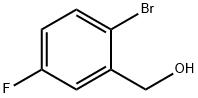 (2-ブロモ-5-フルオロフェニル)メタノール 化学構造式