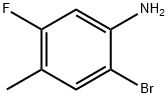 2-BROMO-5-FLUORO-4-METHYLANILINE Structure