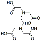 1,2-Diaminopropane-N,N,N',N'-tetraaceticacid 结构式