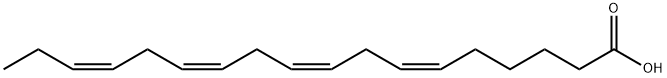 顺6,9,12,15-十八碳四烯酸,20290-75-9,结构式