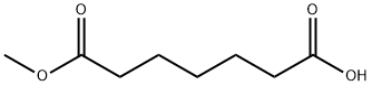 methyl hydrogen heptane-1,7-dioate Struktur