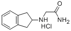 2 - (茚基氨基)乙酰胺,盐酸盐, 202914-18-9, 结构式