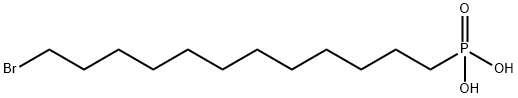 12-BROMODODECYLPHOSPHONIC ACID 化学構造式