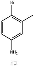4-ブロモ-3-メチルアニリン塩酸塩 化学構造式
