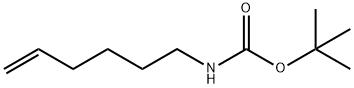 Carbamic acid, 5-hexenyl-, 1,1-dimethylethyl ester (9CI) 化学構造式