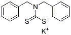 Potassium dibenzyldithiocarbamate 结构式