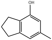 6-methylindan-4-ol  Struktur