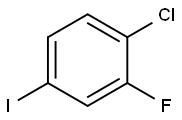 4-氯-3-氟碘苯,202982-67-0,结构式
