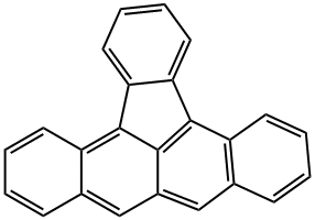 DIBENZO(A,F)FLUORANTHENE,203-11-2,结构式