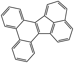 ジベンゾ[j,l]フルオランテン 化学構造式