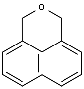1H,3H-Naphtho[1,8-cd]pyran Struktur