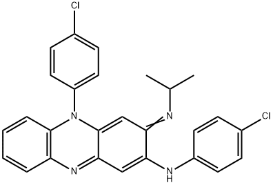 氯苯吩嗪,2030-63-9,结构式