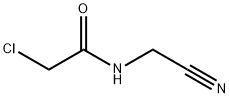 クロロアセチルアミノアセトニトリル 化学構造式