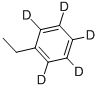 ETHYLBENZENE-2,3,4,5,6-D5 Struktur