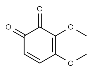 3,4-Dimethoxy-1,2-benzoquinone Structure