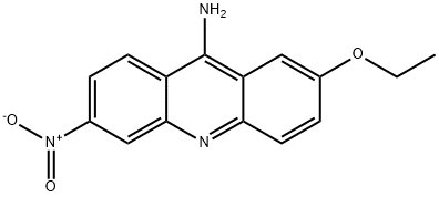 2-Ethoxy-6-nitro-9-acridinamine Struktur