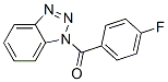 1-(4-FLUOROBENZOYL)-1H-BENZOTRIAZOLE& Structure