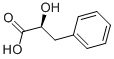 (S)-(-)-3-フェニル乳酸 化学構造式