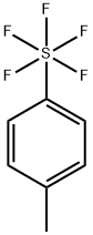 p-トリルサルファーペンタフルオリド 化学構造式