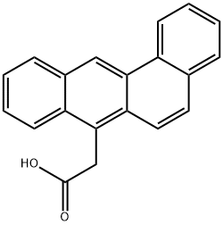 Benz[a]anthracene-7-acetic acid Structure
