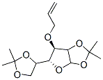 (3R,4S)-3-[(4R)-2,2-dimethyl-1,3-dioxolan-4-yl]-7,7-dimethyl-4-prop-2-enoxy-2,6,8-trioxabicyclo[3.3.0]octane 结构式