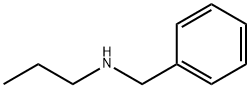 N-ベンジルプロピルアミン 化学構造式