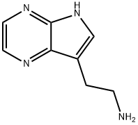 2-(5H-PYRROLO[2,3-B]PYRAZIN-7-YL)ETHANAMINE 结构式