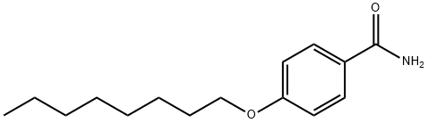 4-N-OCTYLOXYBENZAMIDE Structure