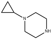 1-シクロプロピルピペラジン 化学構造式