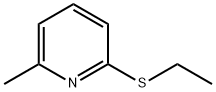 6-Ethylthio-2-methylpyridine 结构式