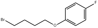 1-(4-溴代丁醇醚)-4-氟化苯 结构式