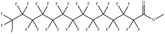 パーフルオロテトラデカン酸メチル 化学構造式