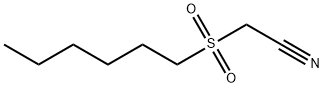 N-HEXANESULFONYLACETONITRILE Structure