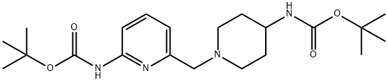 (1-[3-(2-HYDROXY-ETHOXY)-BENZYL]-PIPERIDIN-4-YL)-CARBAMIC ACID TERT-BUTYL ESTER Structure