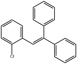 1-Chloro-2-(2,2-diphenylethenyl)benzene 结构式