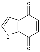 indole-4,7-dione Struktur
